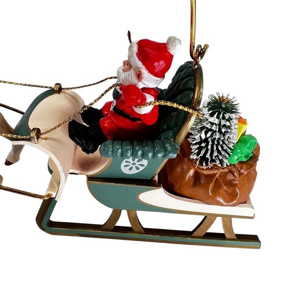 Hallmark Keepsake Ornaments Lot of 3 Cycling Santa SantaCycle Spirit of Santa - Picture 3 of 16